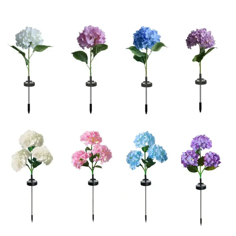 🔥Hot Sale-50% OFF🔥Outdoor Solar Hydrangea Flower Lights