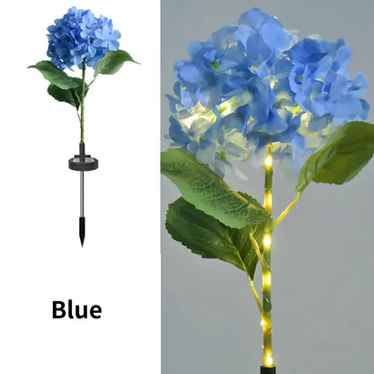 🔥Hot Sale-50% OFF🔥Outdoor Solar Hydrangea Flower Lights