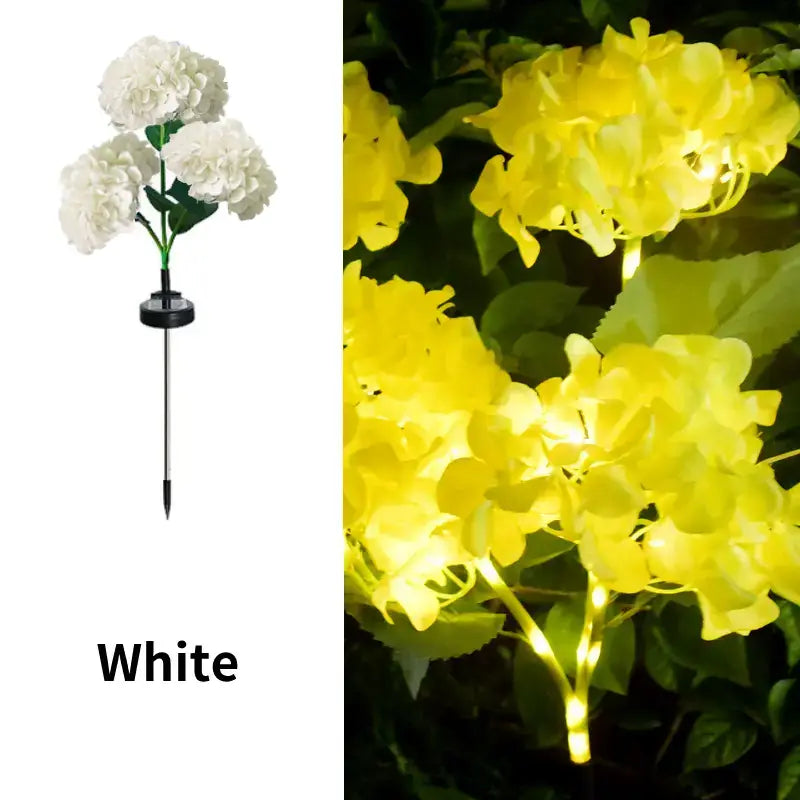 🔥Hot Sale-50% OFF🔥Outdoor Solar Hydrangea Flower Lights