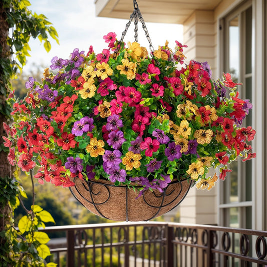 🔥Last Day Each Only $2.99🔥UV Resistant Look Real Colorful Spring Flowers