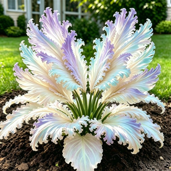 🌱Rare Swan Feather Hosta Bulbs -🦢 Graceful Foliage That Unfolds Like Swan Wings