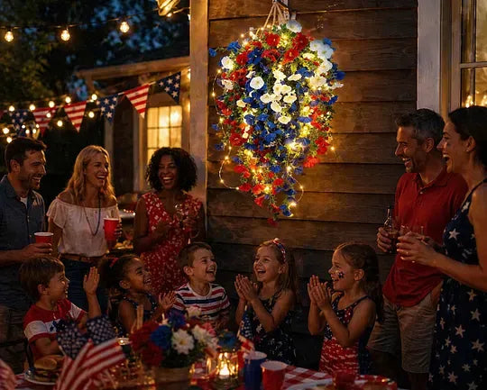✨Independence Day Hot Sale💖💙 Red, White & Blue Flowers for America’s 250th – Perfect for Porch & Party 💐