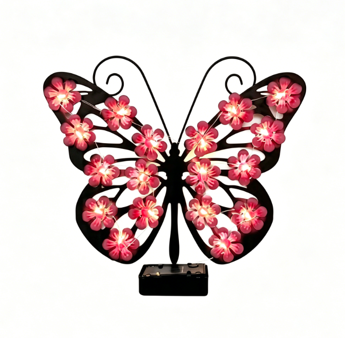 🦋 Solar Butterfly Garden Light