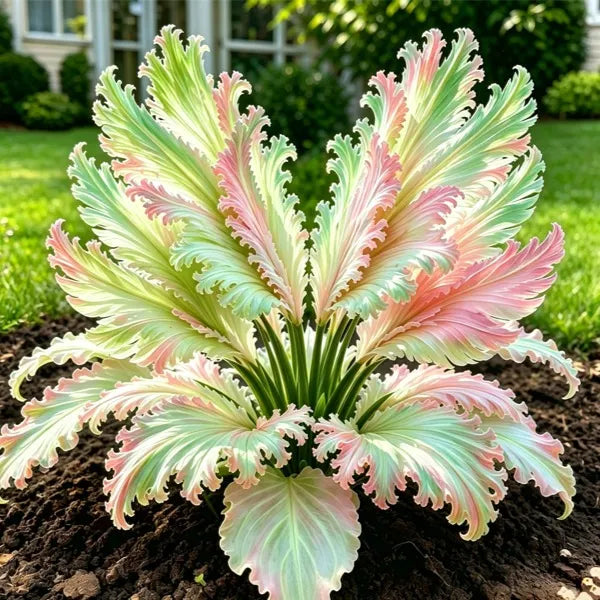 🌱Rare Swan Feather Hosta Bulbs -🦢 Graceful Foliage That Unfolds Like Swan Wings
