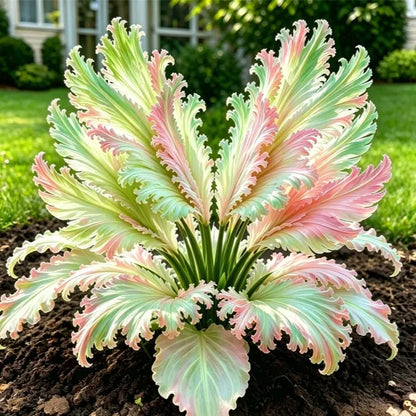 🌱Rare Swan Feather Hosta Bulbs -🦢 Graceful Foliage That Unfolds Like Swan Wings