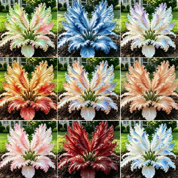 🌱Rare Swan Feather Hosta Bulbs -🦢 Graceful Foliage That Unfolds Like Swan Wings