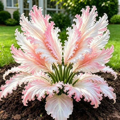 🌱Rare Swan Feather Hosta Bulbs -🦢 Graceful Foliage That Unfolds Like Swan Wings