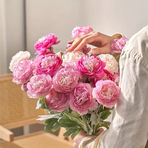 💖$13.99 Today Only - Artificial Peonies Flowers for All Year Round💐