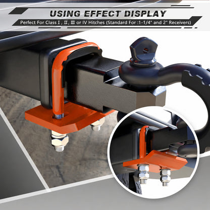 🚛 Heavy Duty Anti-Rattle Trailer Hitch Tightener Stabilizer