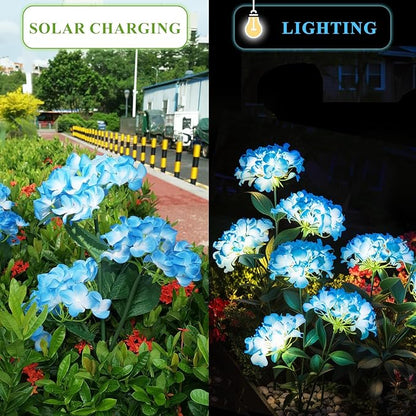 🔥Hot Sale-50% OFF🔥Outdoor Solar Hydrangea Flower Lights