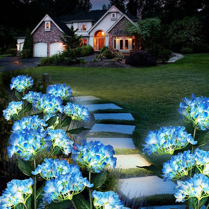 🔥Hot Sale-50% OFF🔥Outdoor Solar Hydrangea Flower Lights