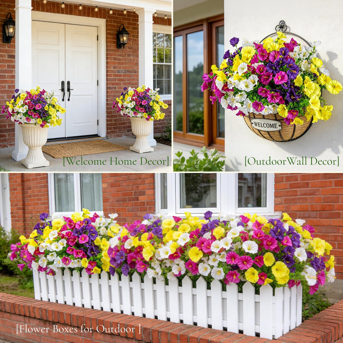 💐UV-Resistant Artificial Petunias – Always Blooming, Zero Maintenance