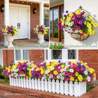 💐UV-Resistant Artificial Petunias – Always Blooming, Zero Maintenance