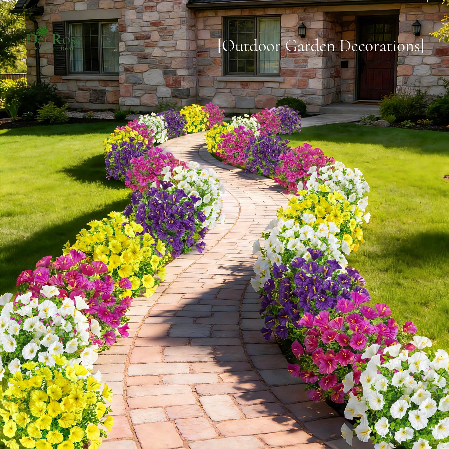 💐UV-Resistant Artificial Petunias – Always Blooming, Zero Maintenance
