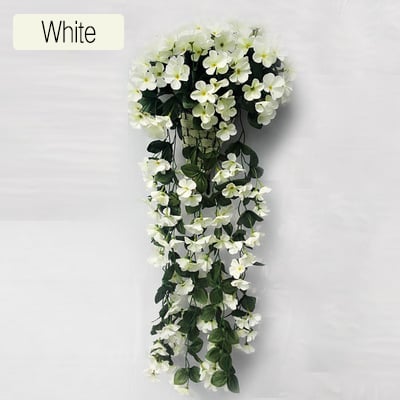 🌺🌷Vivid Artificial Hanging Orchid Bunch