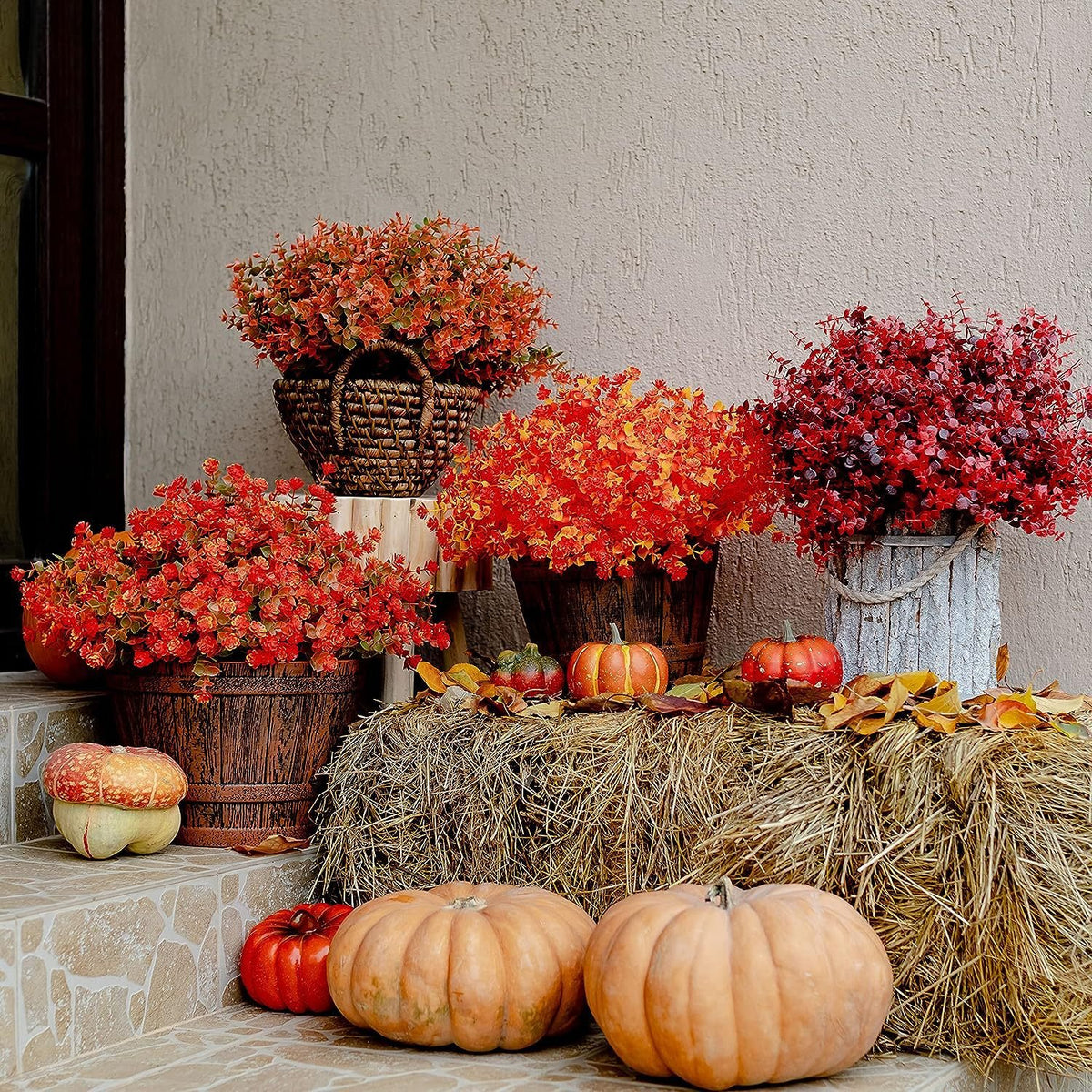 💥Last Day 50% OFF - 💐Outdoor Artificial Flowers