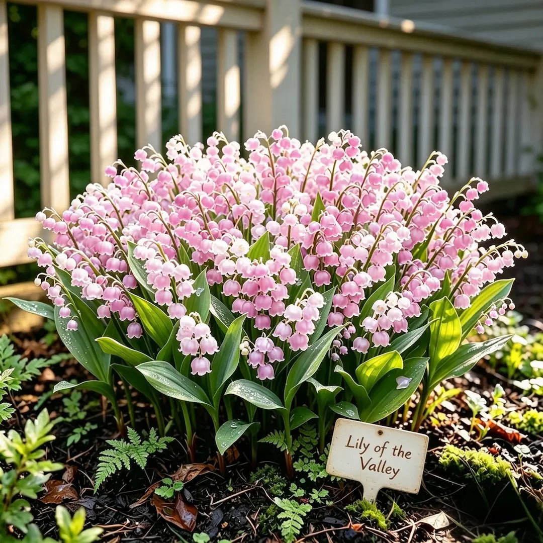 💐Lily of The Valley Perennial Flower Bulbs—Easy to Grow, Rich Scented，Perfect for Outdoor & Indoor