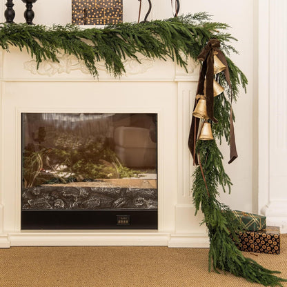 🌲Real Touch Deluxe Norfolk Pine Garland🌿
