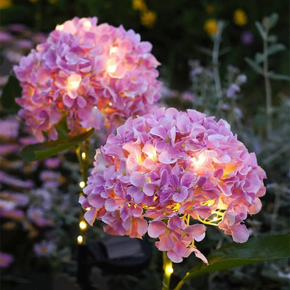 🔥Hot Sale-50% OFF🔥Outdoor Solar Hydrangea Flower Lights