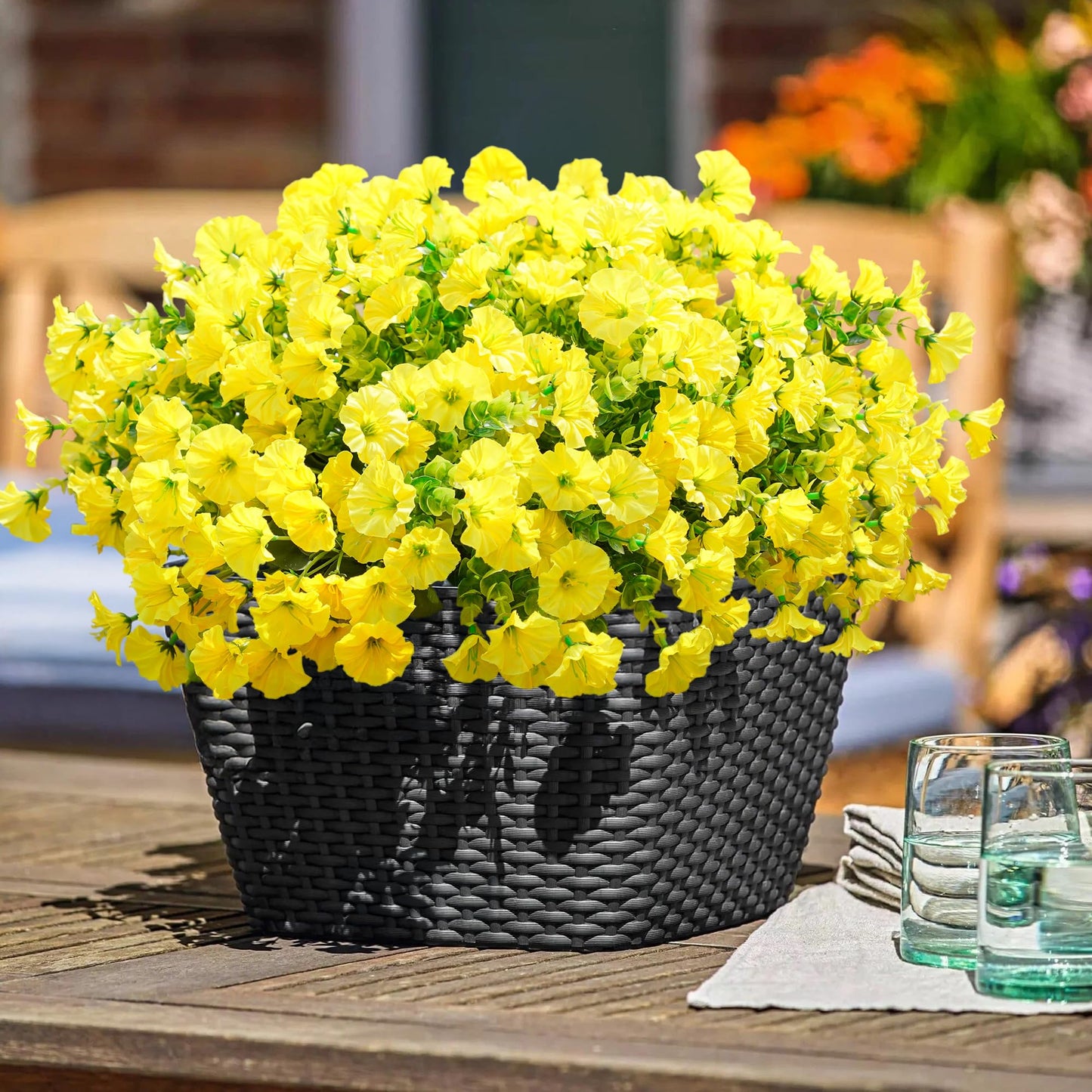 🔥UV Resistant Artificial Petunias Flowers