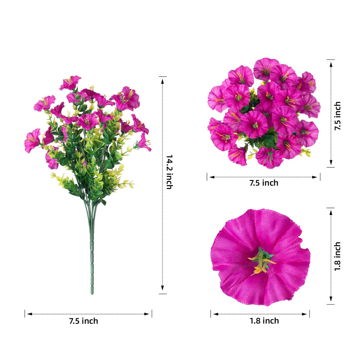 💐UV-Resistant Artificial Petunias – Always Blooming, Zero Maintenance