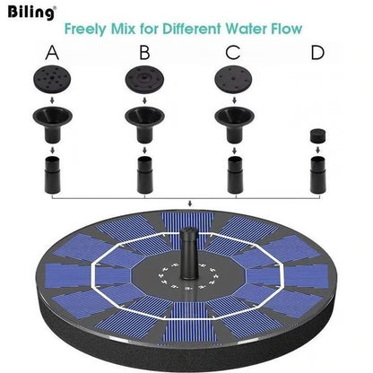 (Summer Sale- SAVE 48% OFF) Solar-Powered Bird Fountain Kit