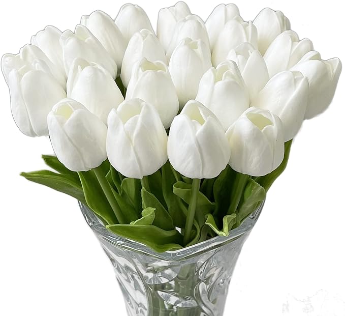 💥-UV Resistant Lifelike Artificial Tulips Flowers💐