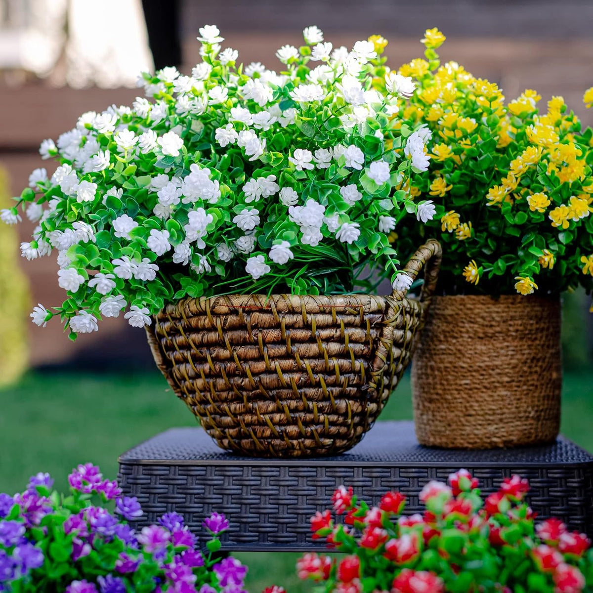 💥Last Day 50% OFF - 💐Outdoor Artificial Flowers