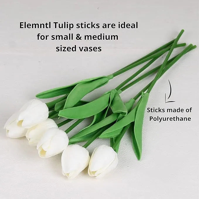 💥-UV Resistant Lifelike Artificial Tulips Flowers💐