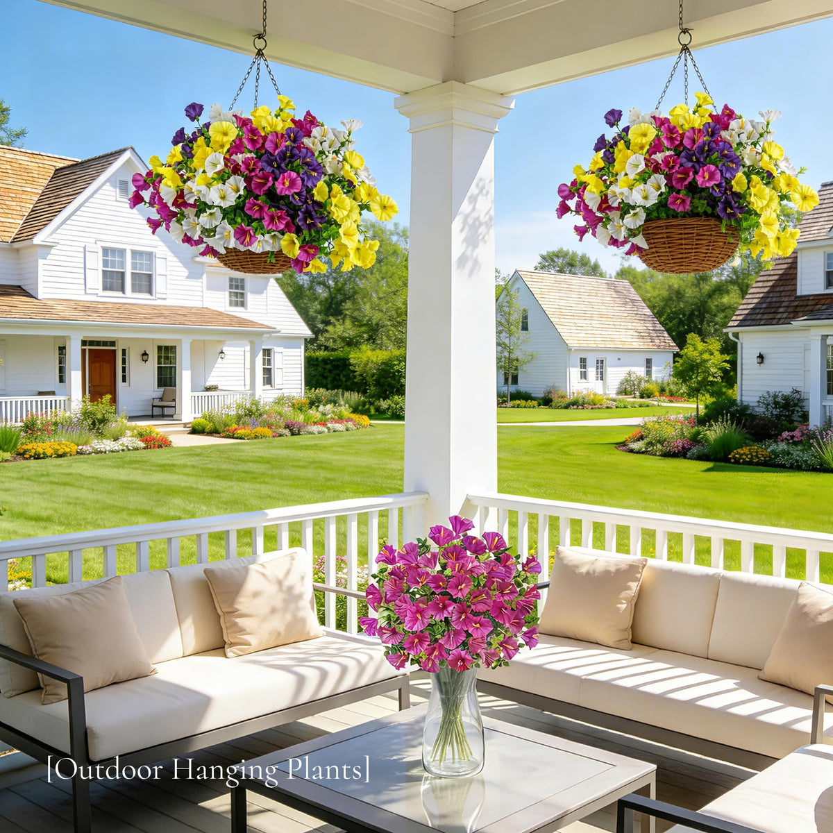 💐UV-Resistant Artificial Petunias – Always Blooming, Zero Maintenance